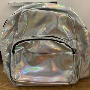 Holographic Mini Backpack